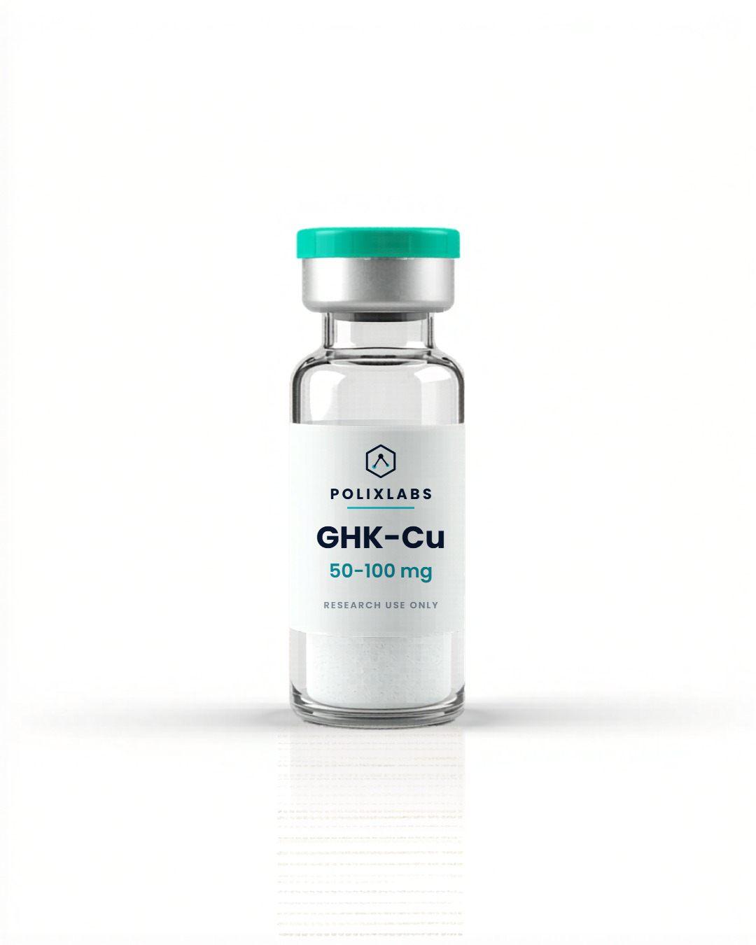 GHK-Cu research peptide vial