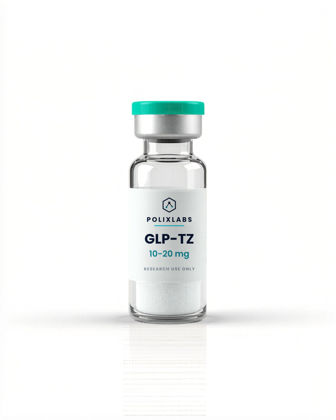 GLP-TZ research peptide vial